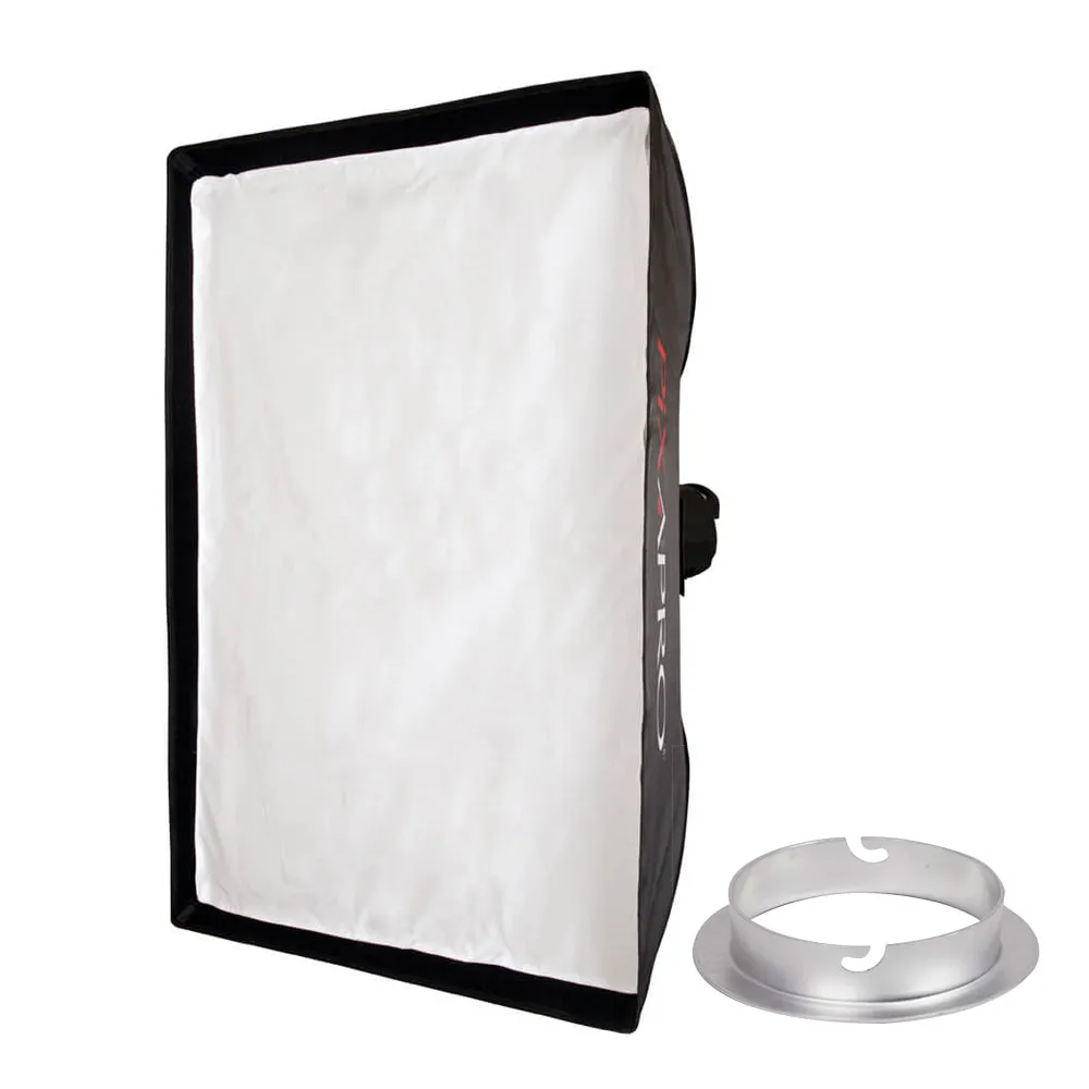 80x120cm (31.4"x47.2") Versatile Rectangular Softbox (No Honeycomb Grid)