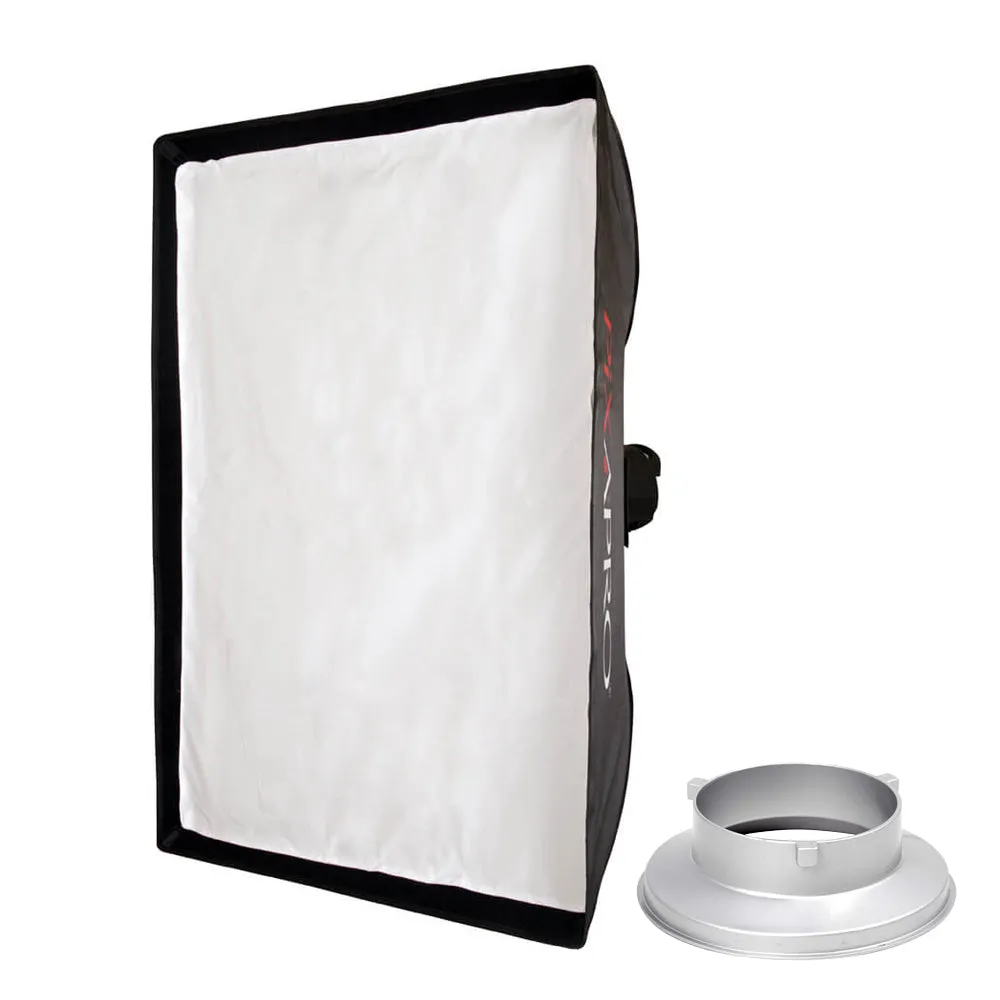 80x120cm (31.4"x47.2") Versatile Rectangular Softbox (No Honeycomb Grid)