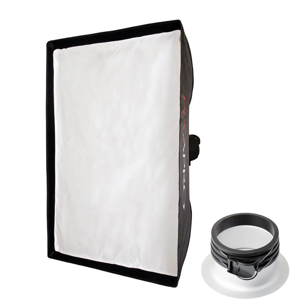 80x120cm (31.4"x47.2") Versatile Rectangular Softbox (No Honeycomb Grid)