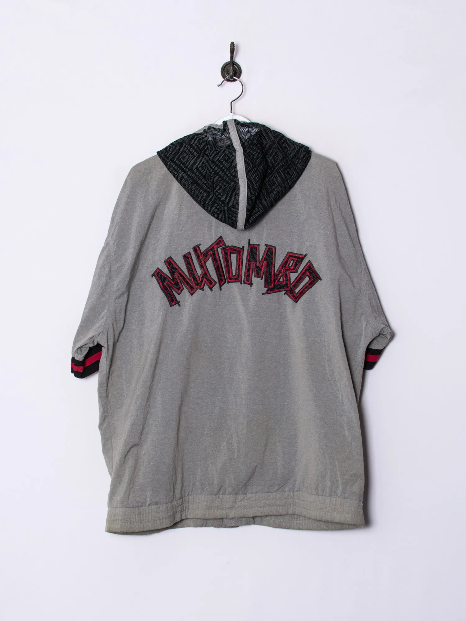 Adidas Originals Dikembe Mutombo Hooded Buttoned Short Sleeves Jacket