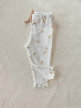 Baby leggings / Sweet peaches