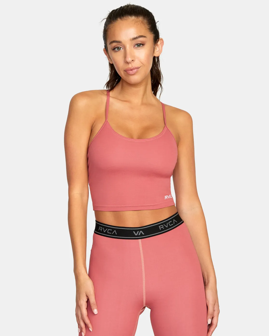 Base Tank Sports Bra - Ginger