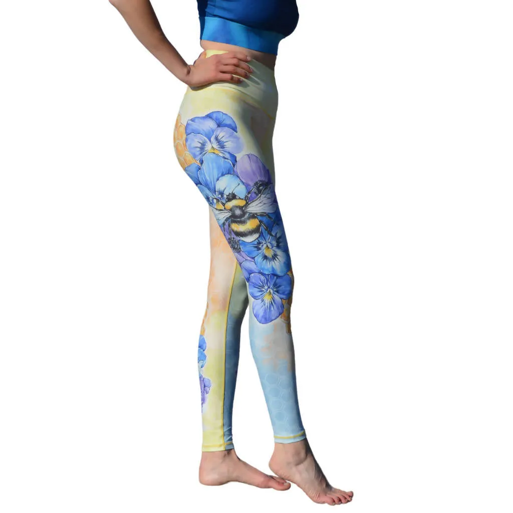 Bee Yoga Leggings