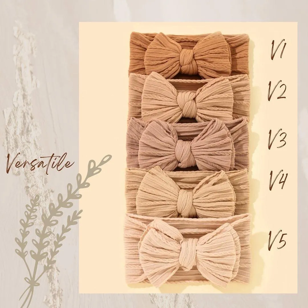 Blooming Wisdom Neutral Collection Headbands - Versatile