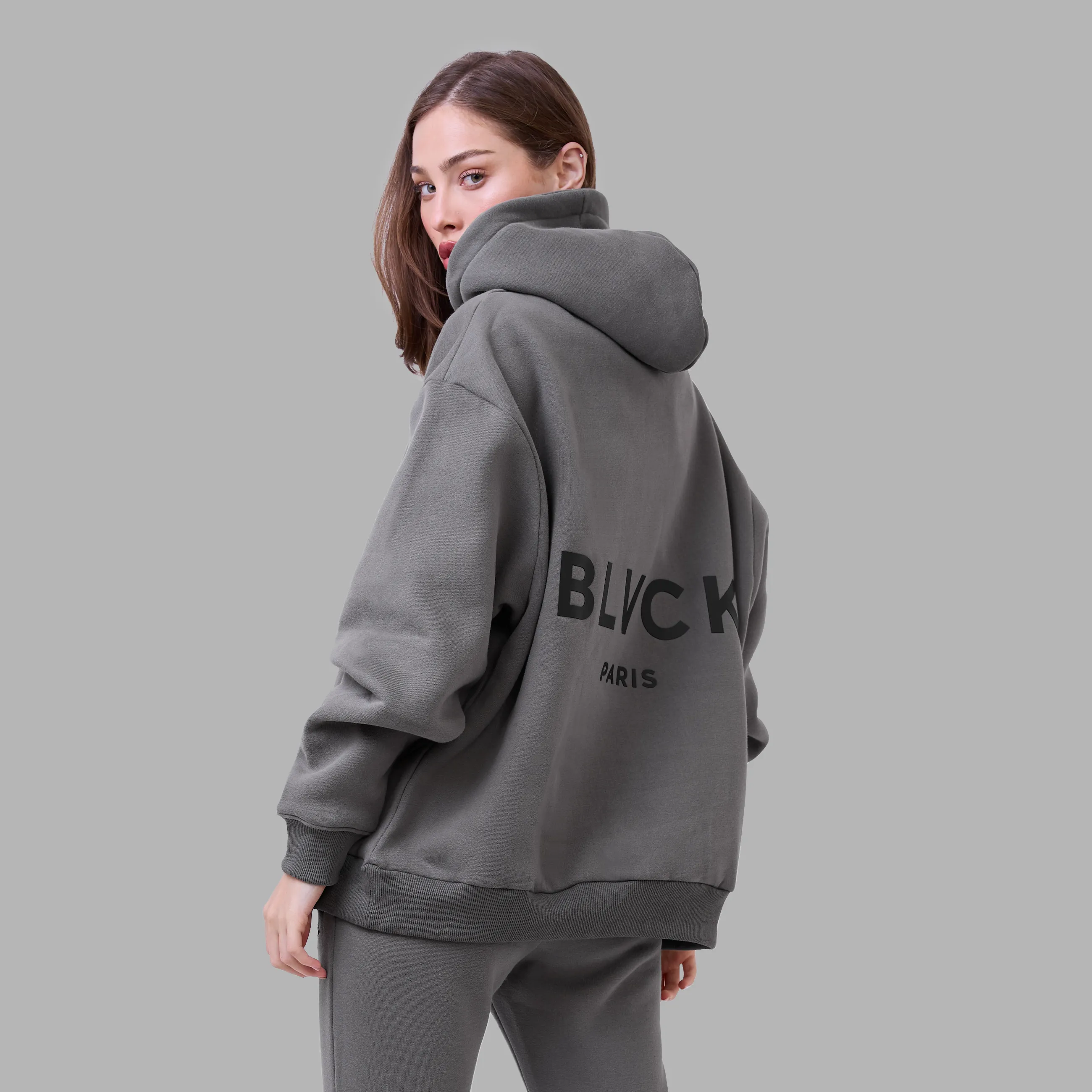 Blvck Hoodie 'Grey'