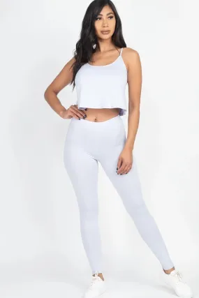 Cami Top And Leggings Set