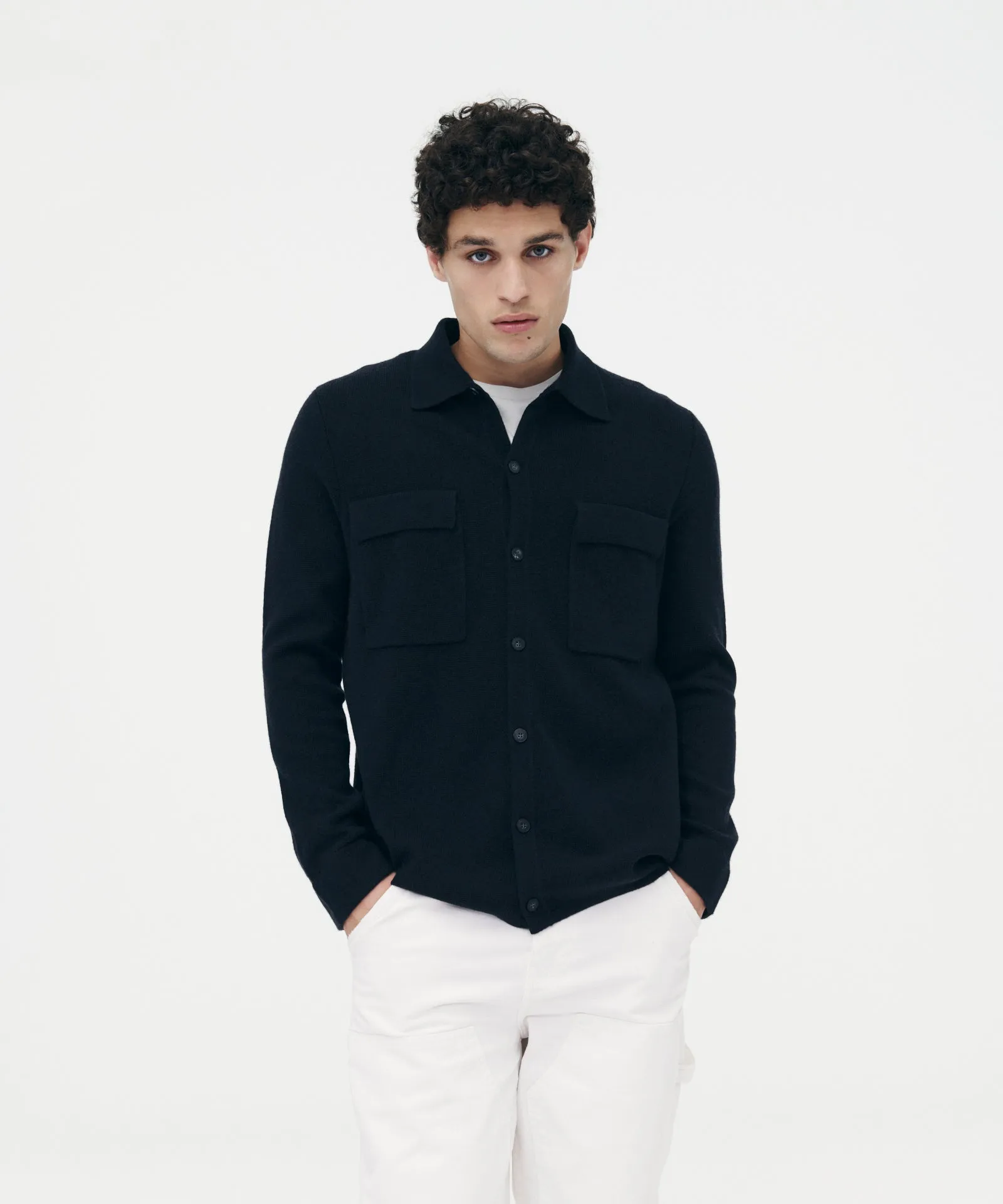 Cashmere Field Shirt Jacket