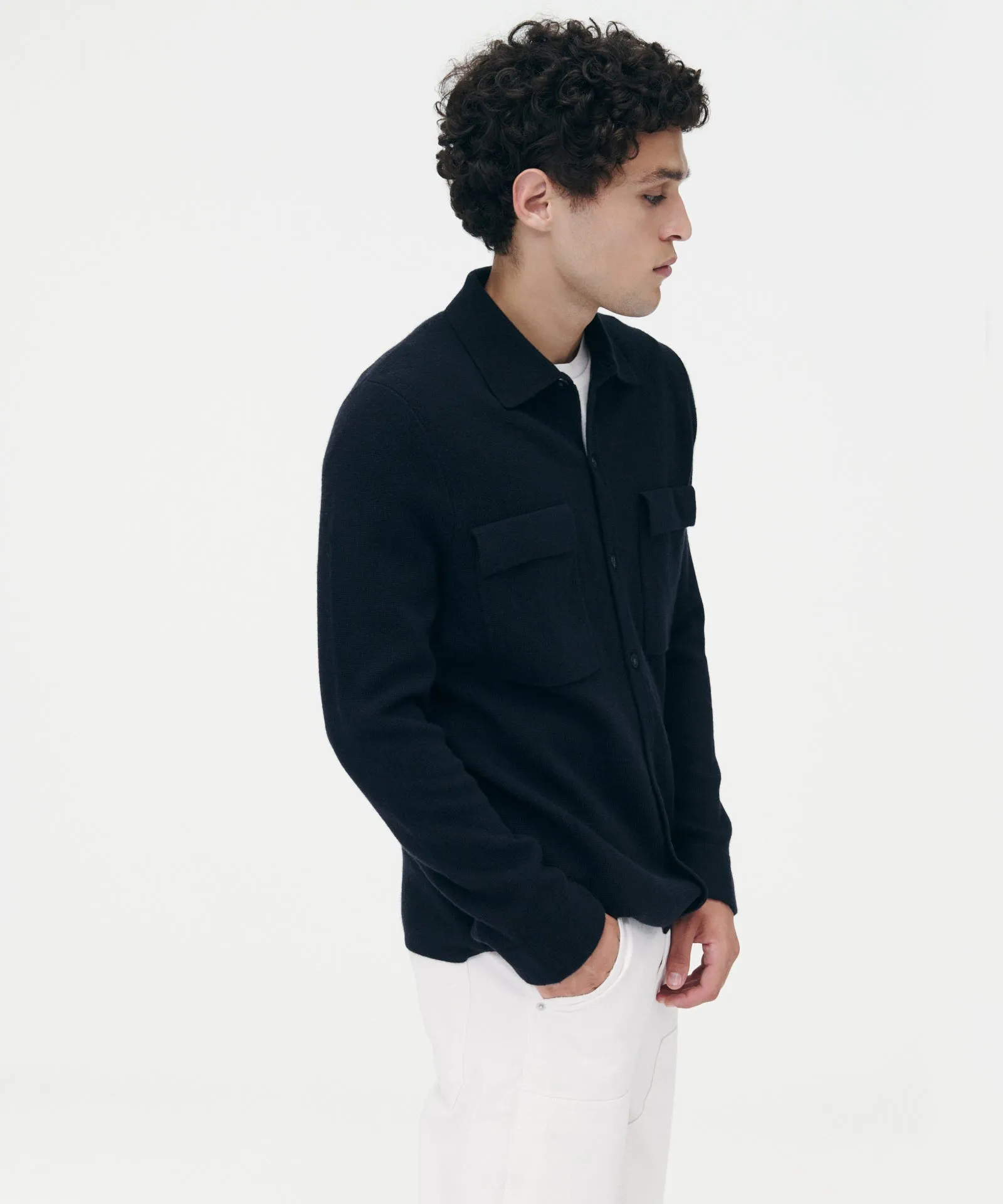 Cashmere Field Shirt Jacket