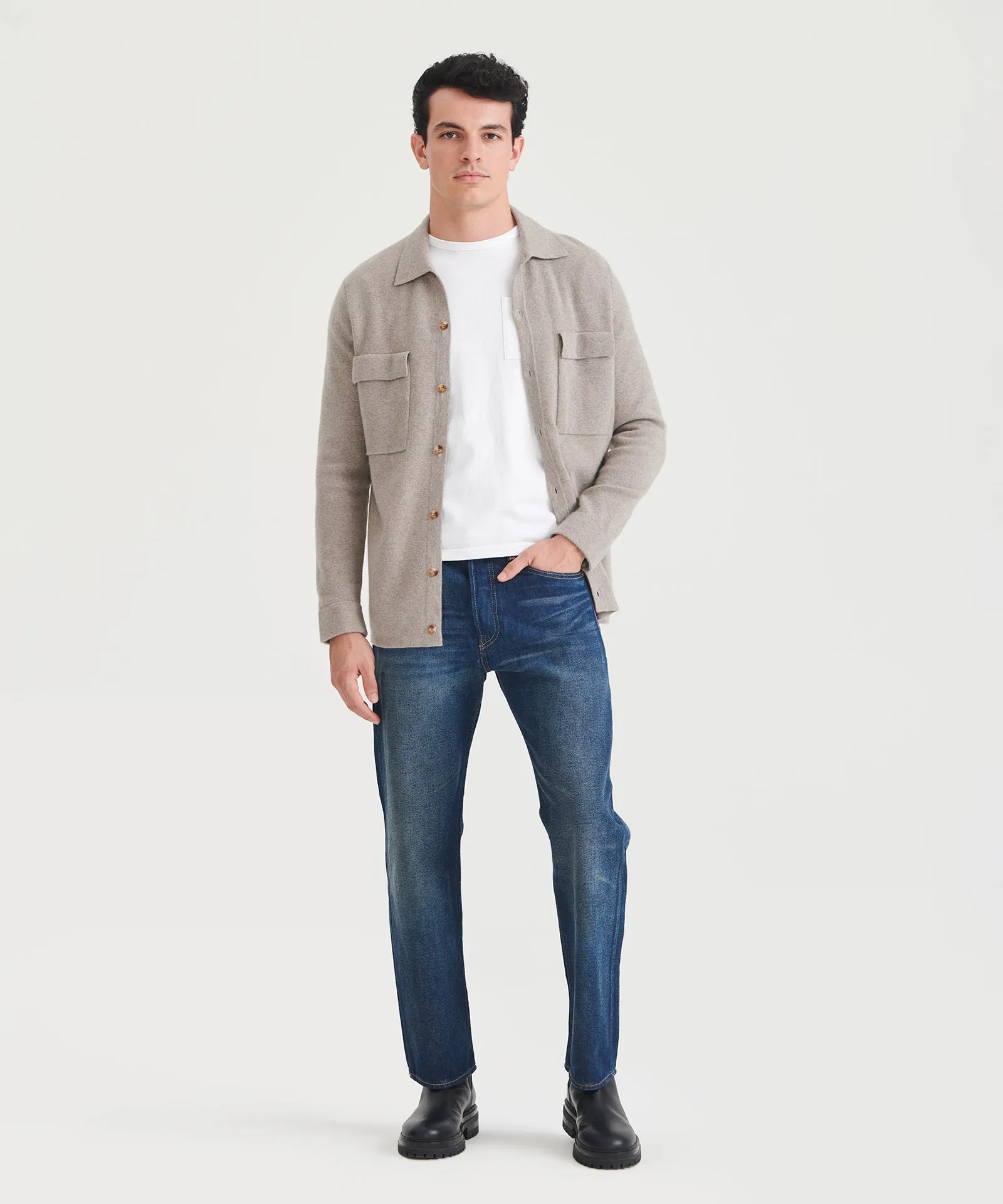 Cashmere Field Shirt Jacket