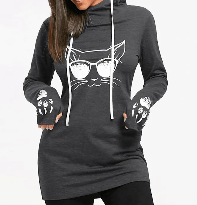 CAT SHADES HOODIE