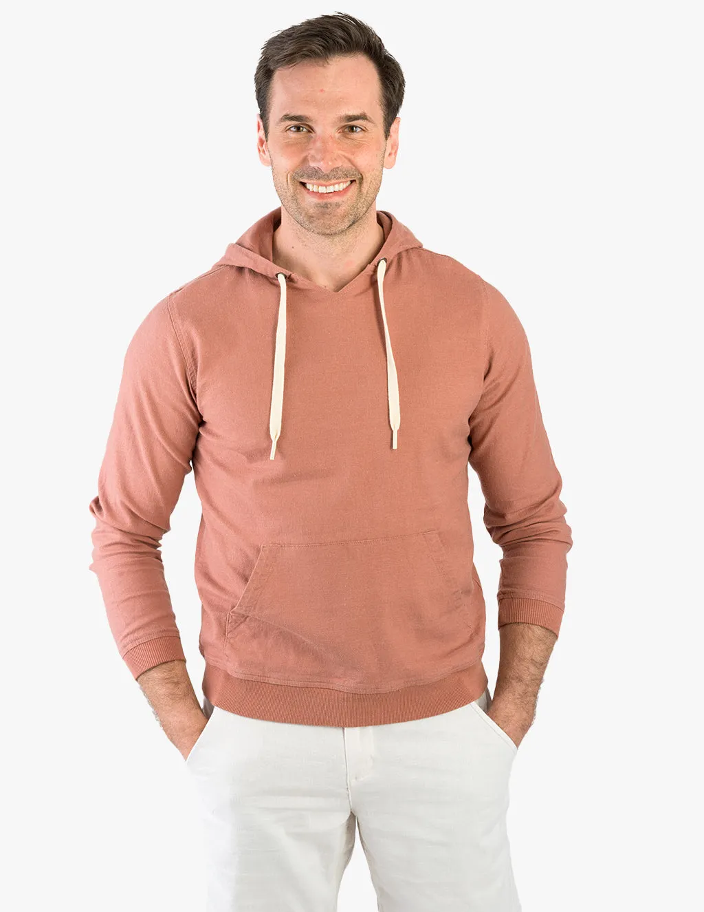 COASTS LINEN HOODIE