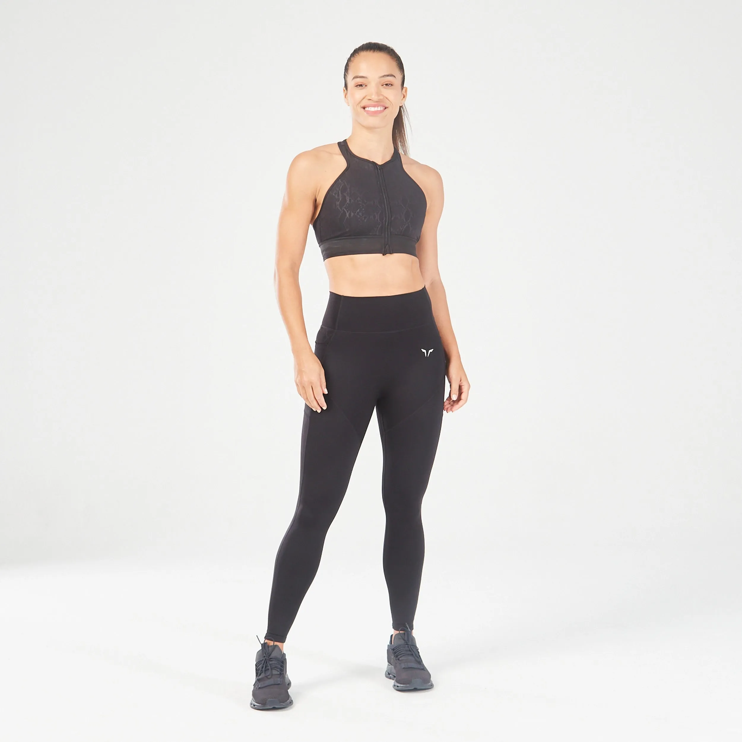 Core Panel Leggings - Black