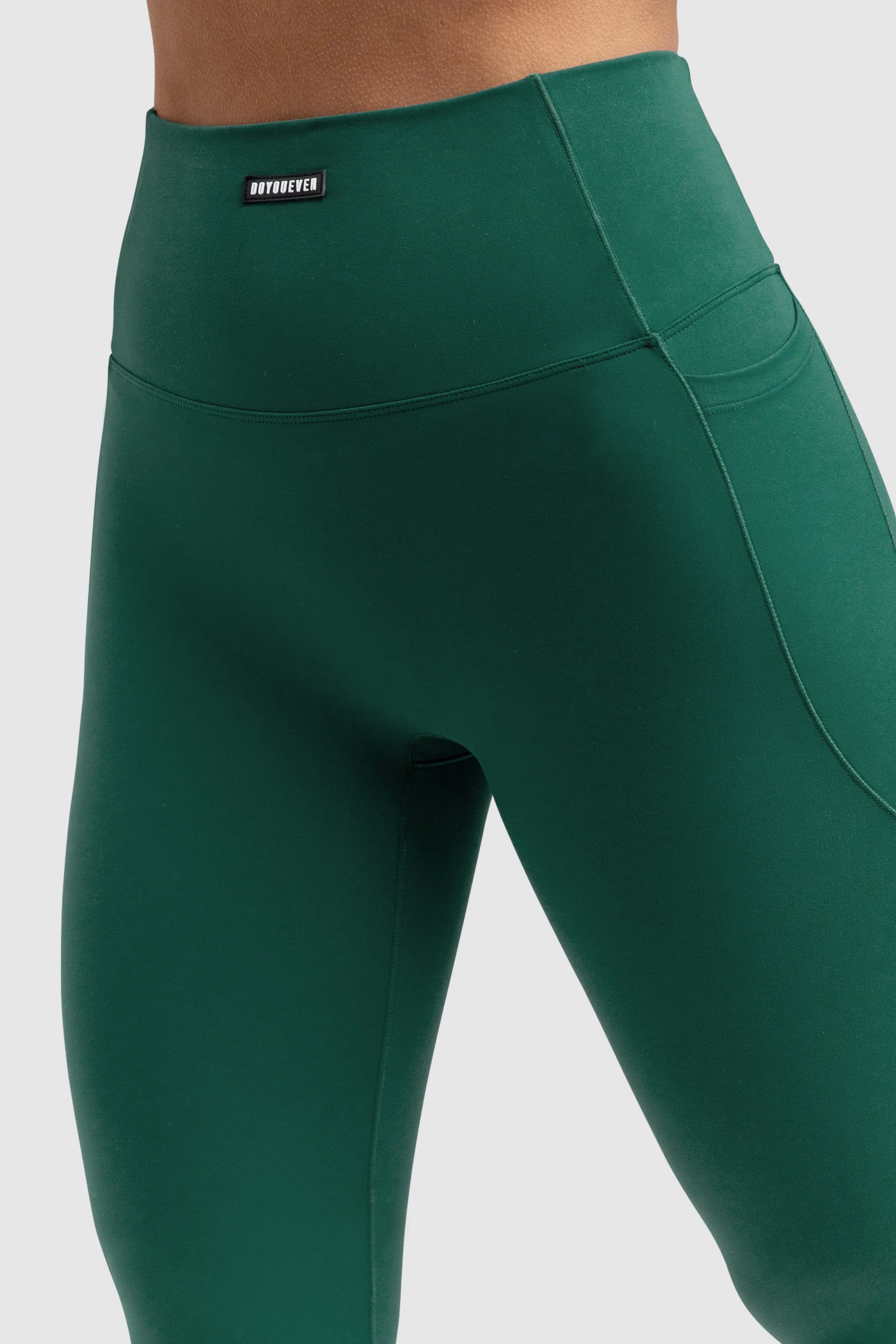 Desire Leggings - Emerald Green