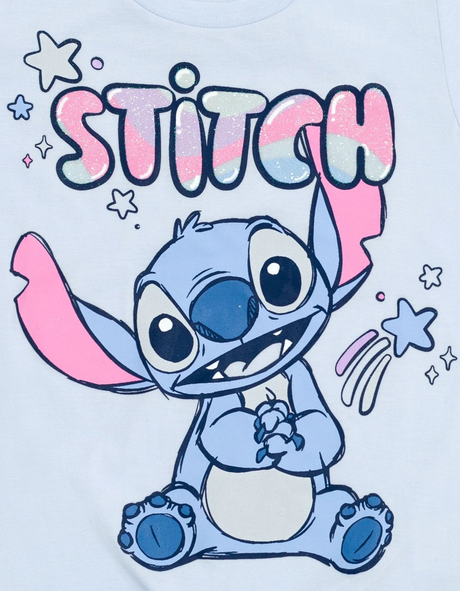 Disney Lilo & Stitch Stitch T-Shirt and Leggings Outfit Set