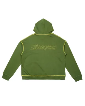 EMBROIDERY HOODIE (GREEN)