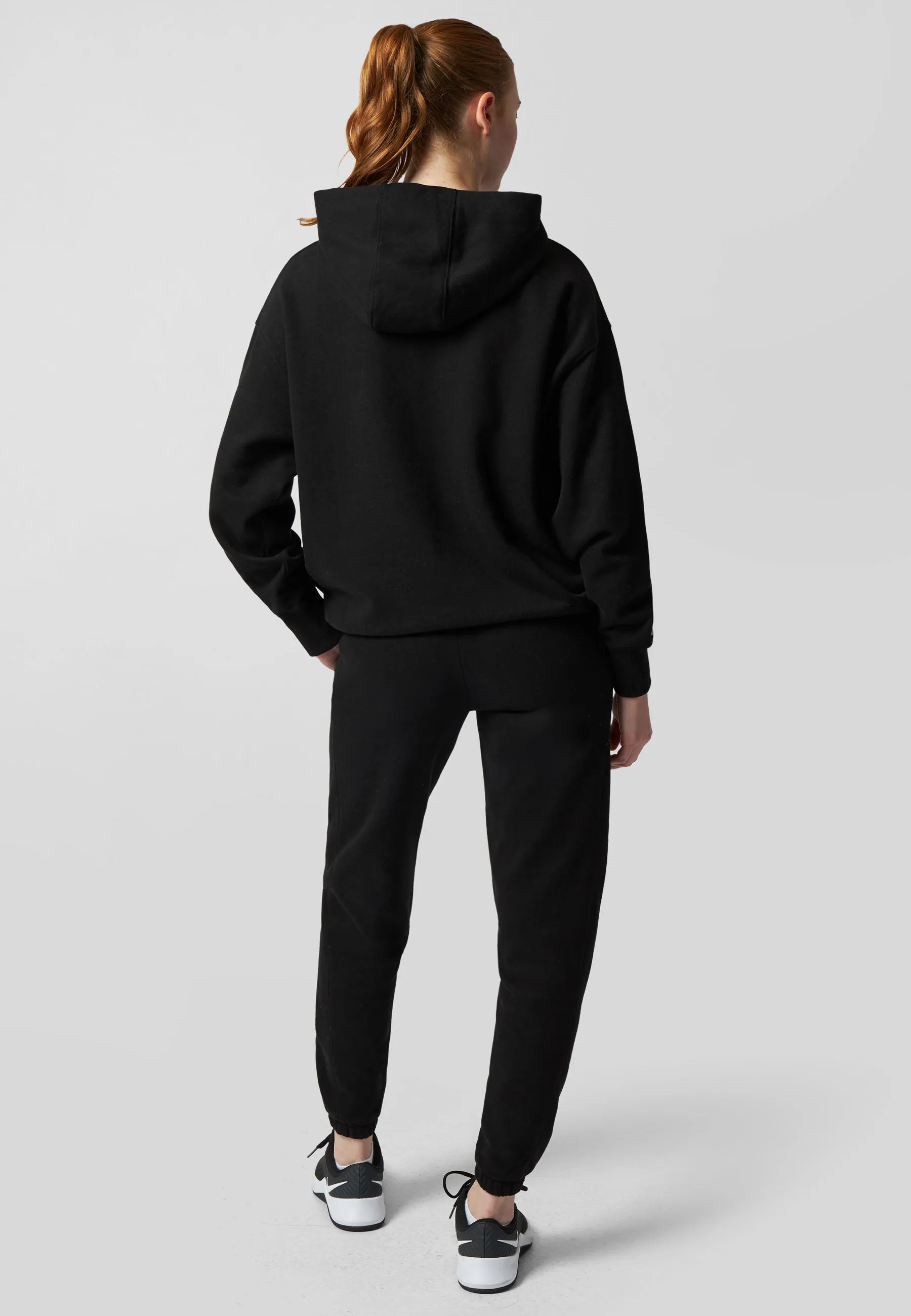 Essential Oversized Hoodie - Black