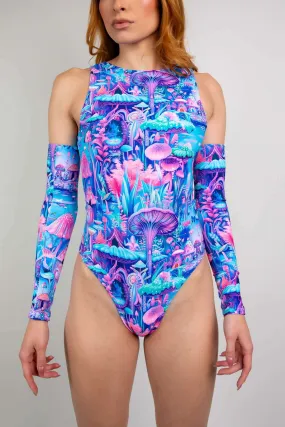 Fairycore High Neck Bodysuit