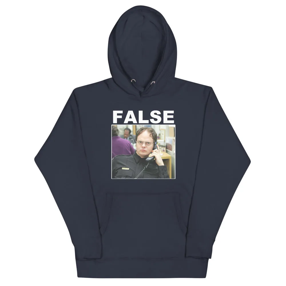 FALSE. Unisex Hoodie