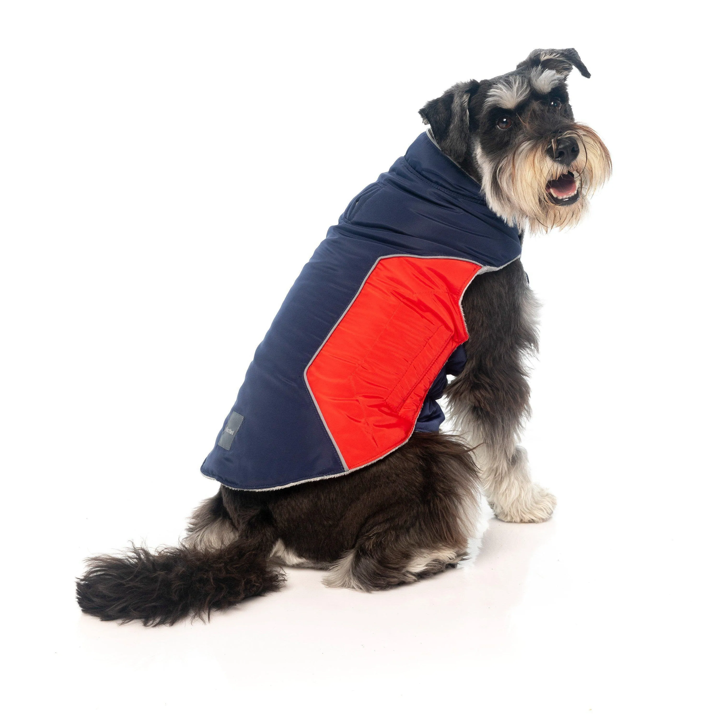 FuzzYard | Pac Dog Jacket - Navy/Red