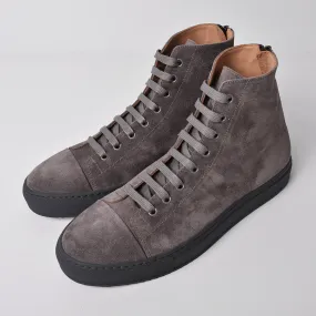 Grey High Top Trainers