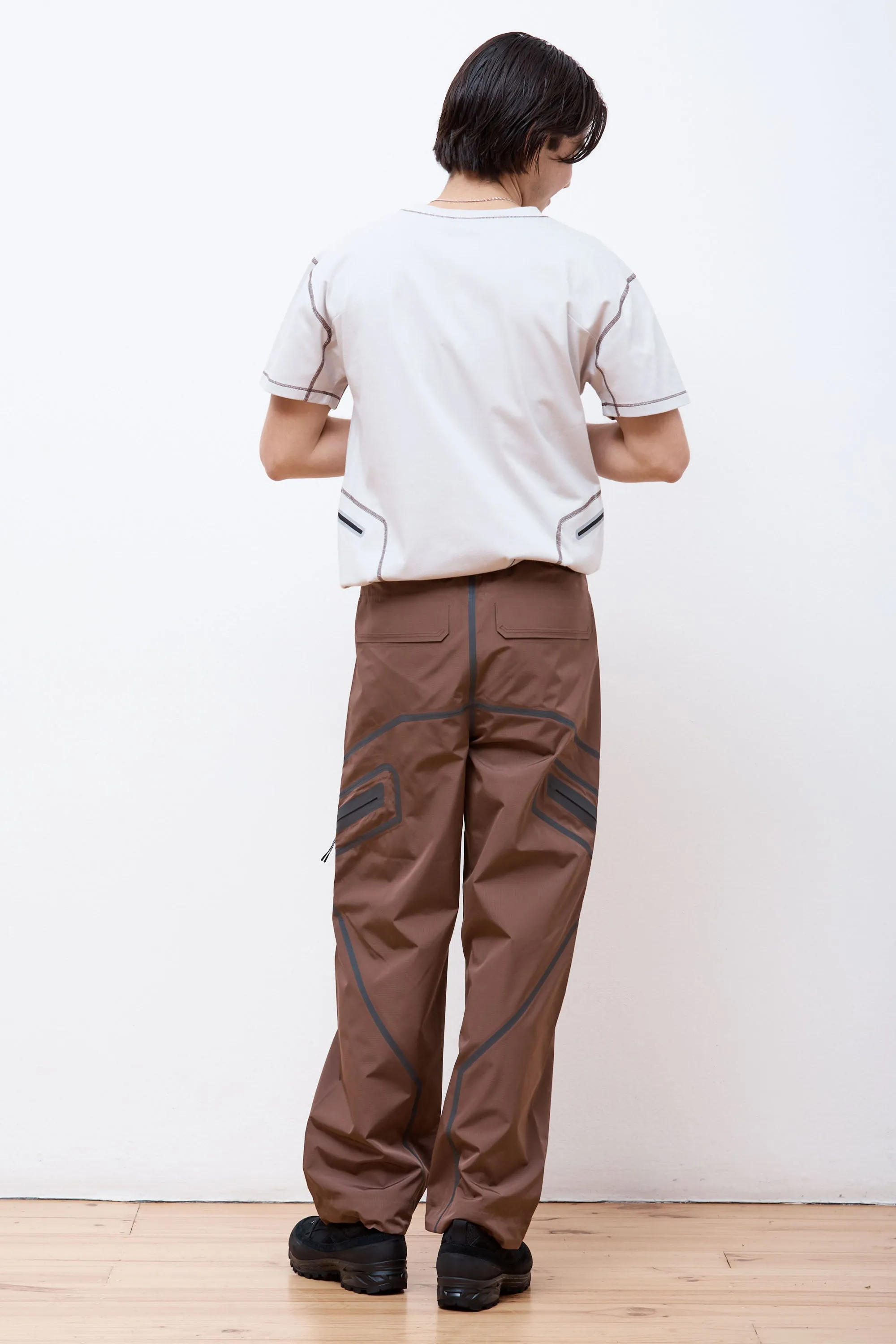 Hardshell Pants US Brown