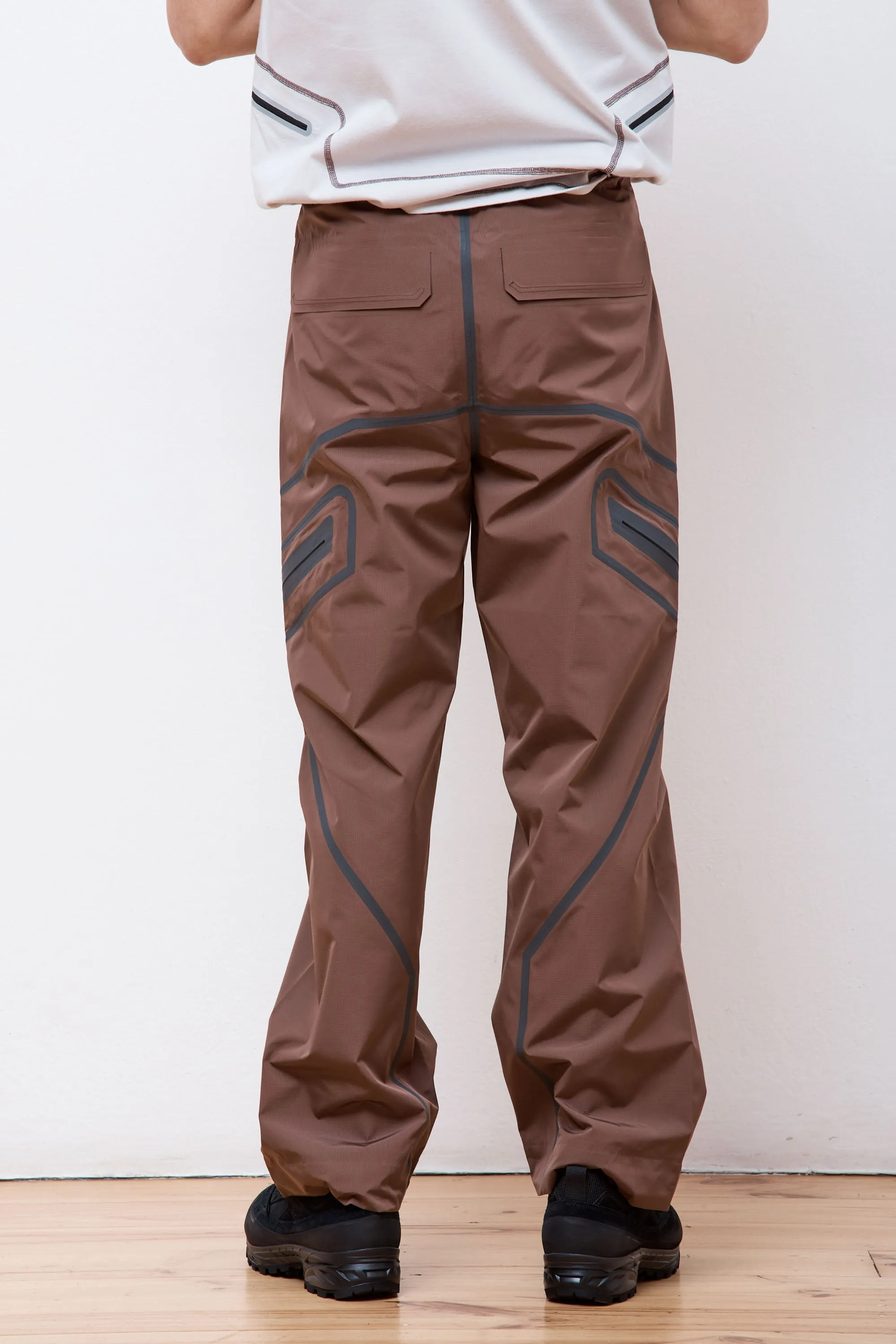 Hardshell Pants US Brown