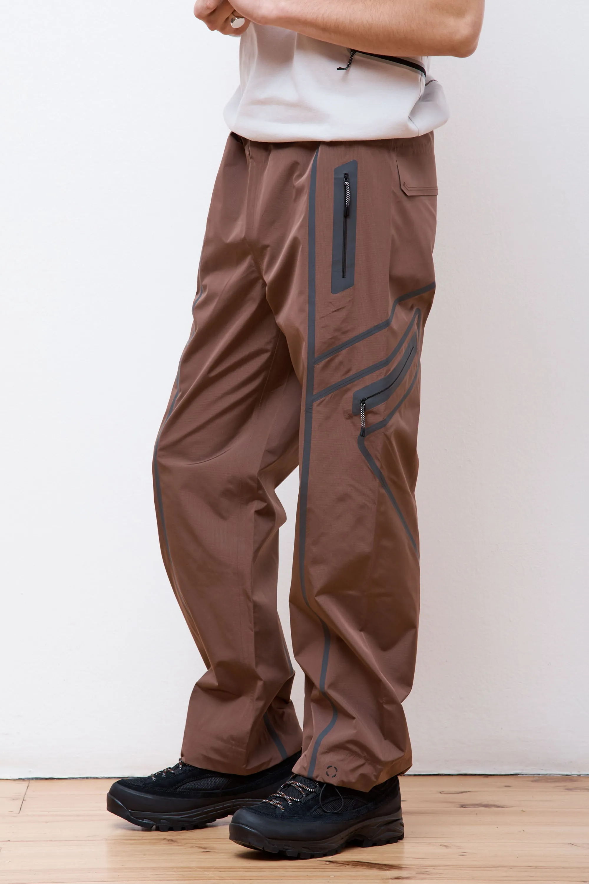 Hardshell Pants US Brown