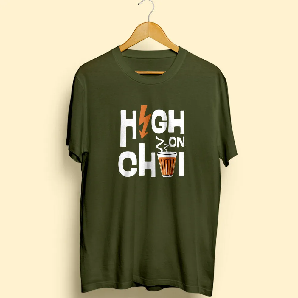 High on Chai Half Sleeve T-Shirt