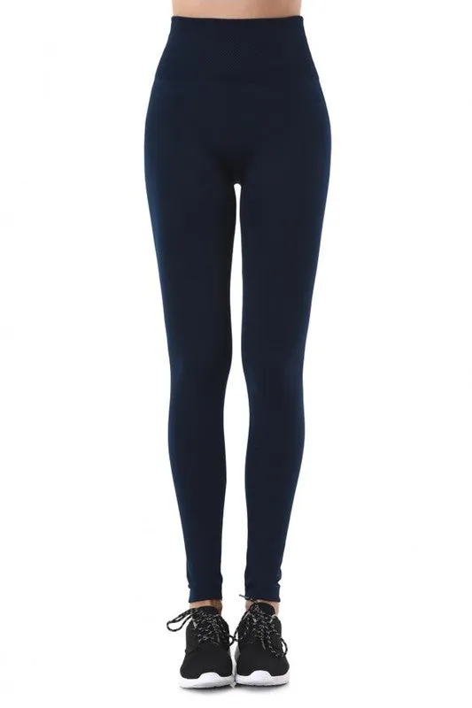 HIGH WAIST FLEECE LEGGINGS (OS AND PLUS)