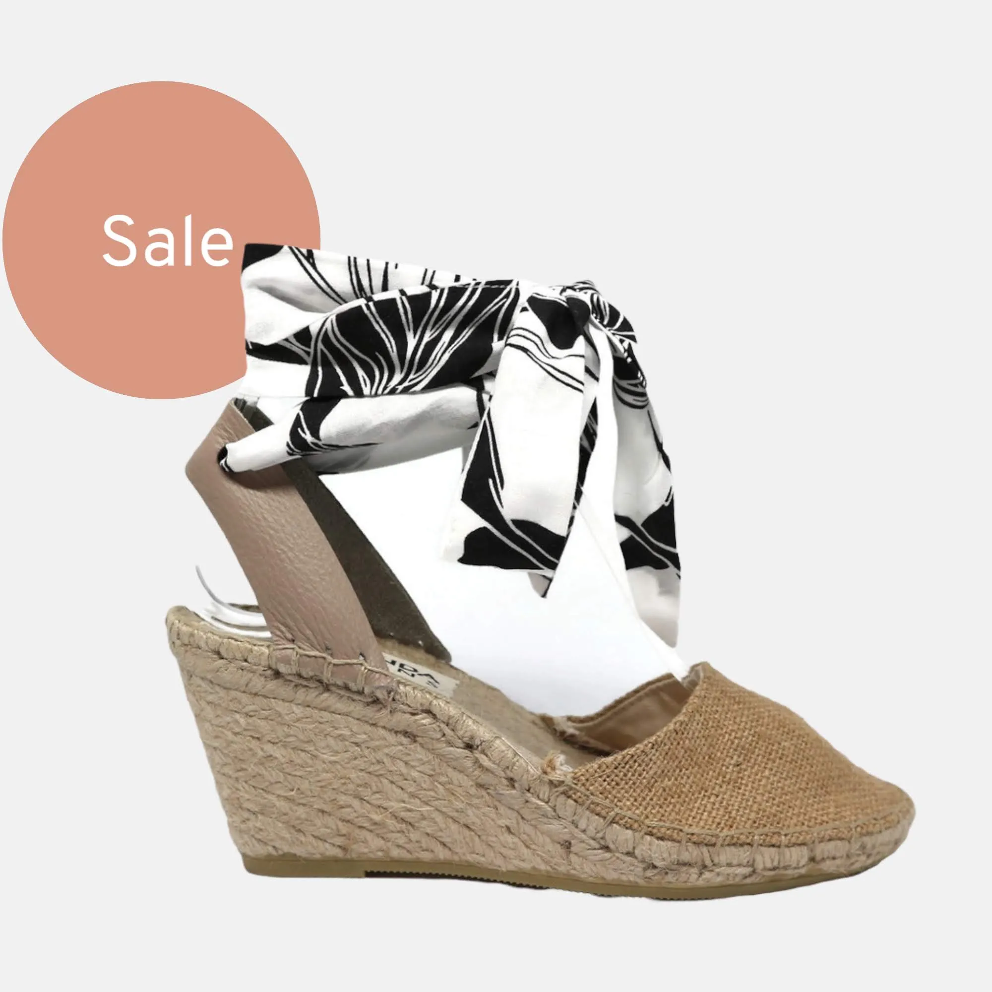 High Wedge  Espadrilles - Raffia