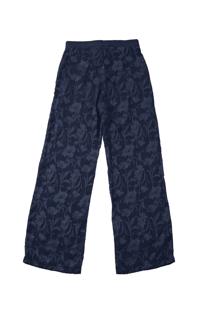 Jacquard Floral Pants