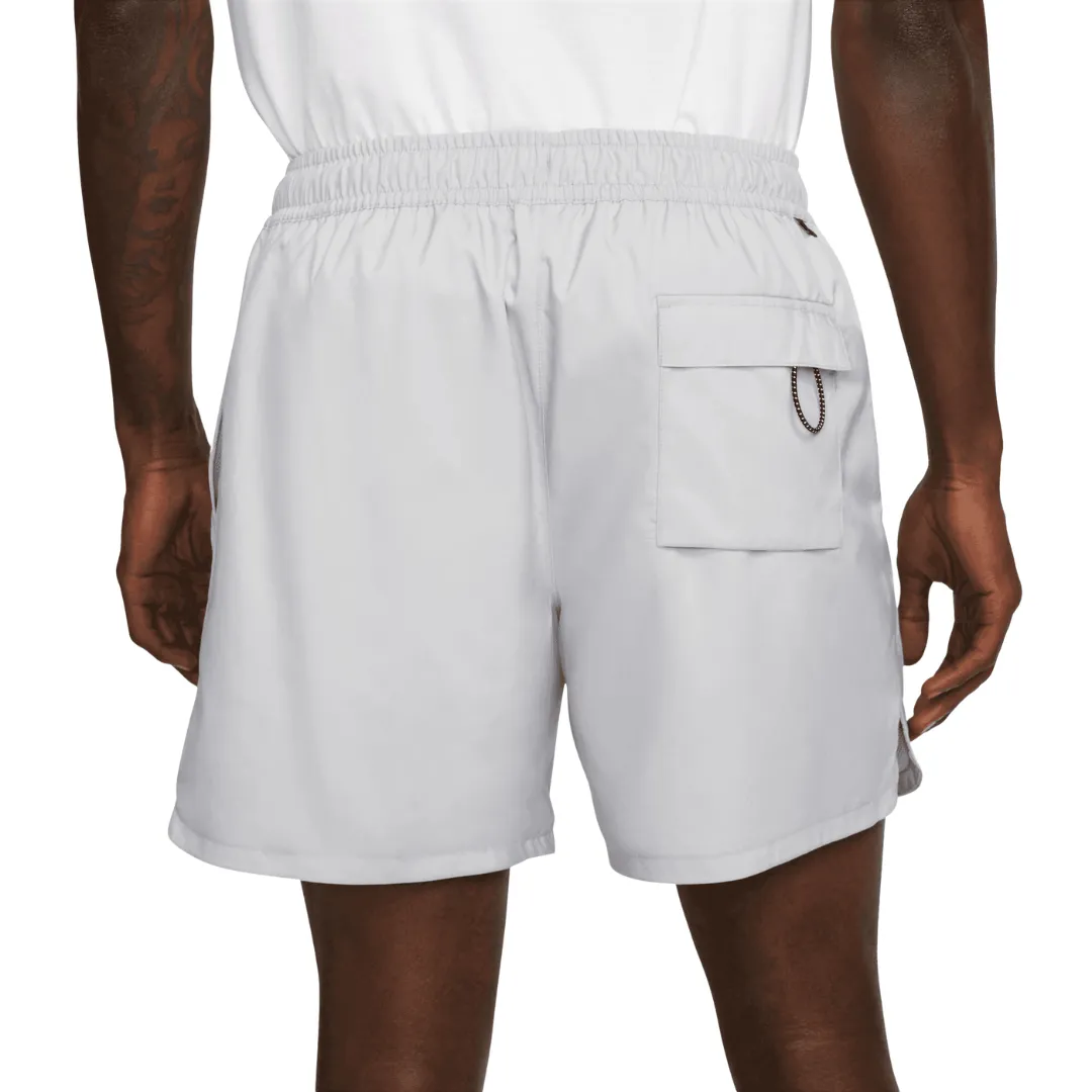 Men's Nike Sportswear Essentials Shorts - LT Smoke Grey/White