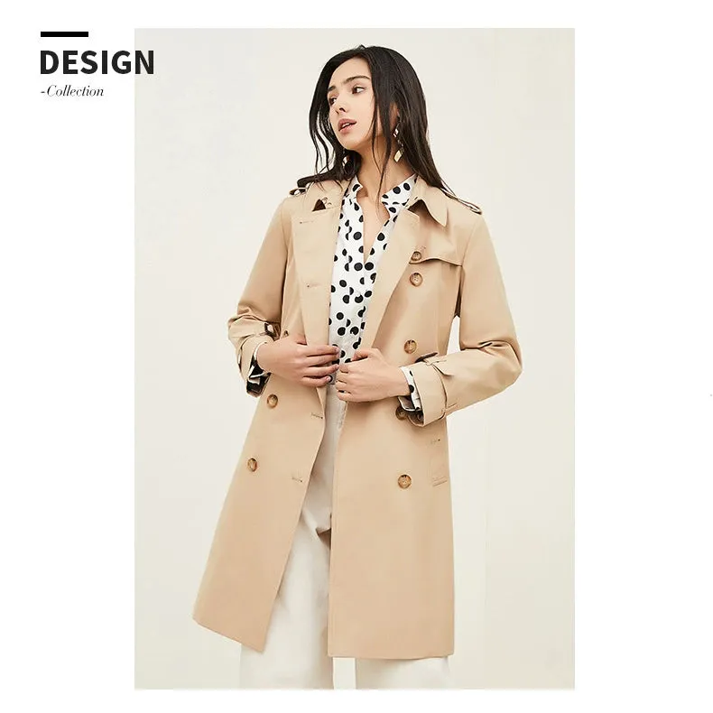 Mid Length Long Length Trench Coat