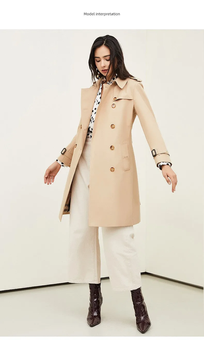 Mid Length Long Length Trench Coat