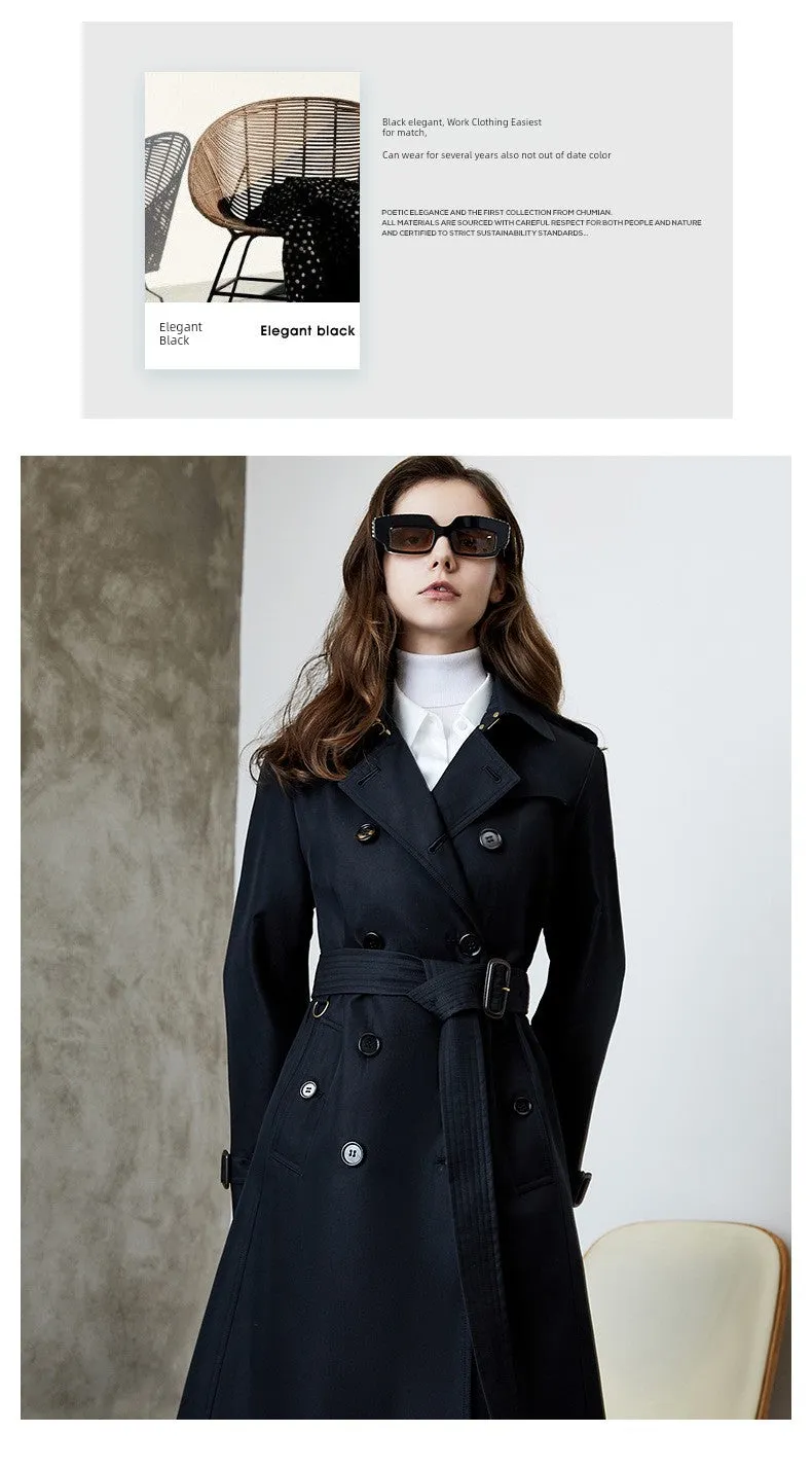 Mid Length Long Length Trench Coat