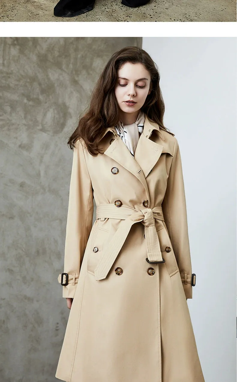 Mid Length Long Length Trench Coat