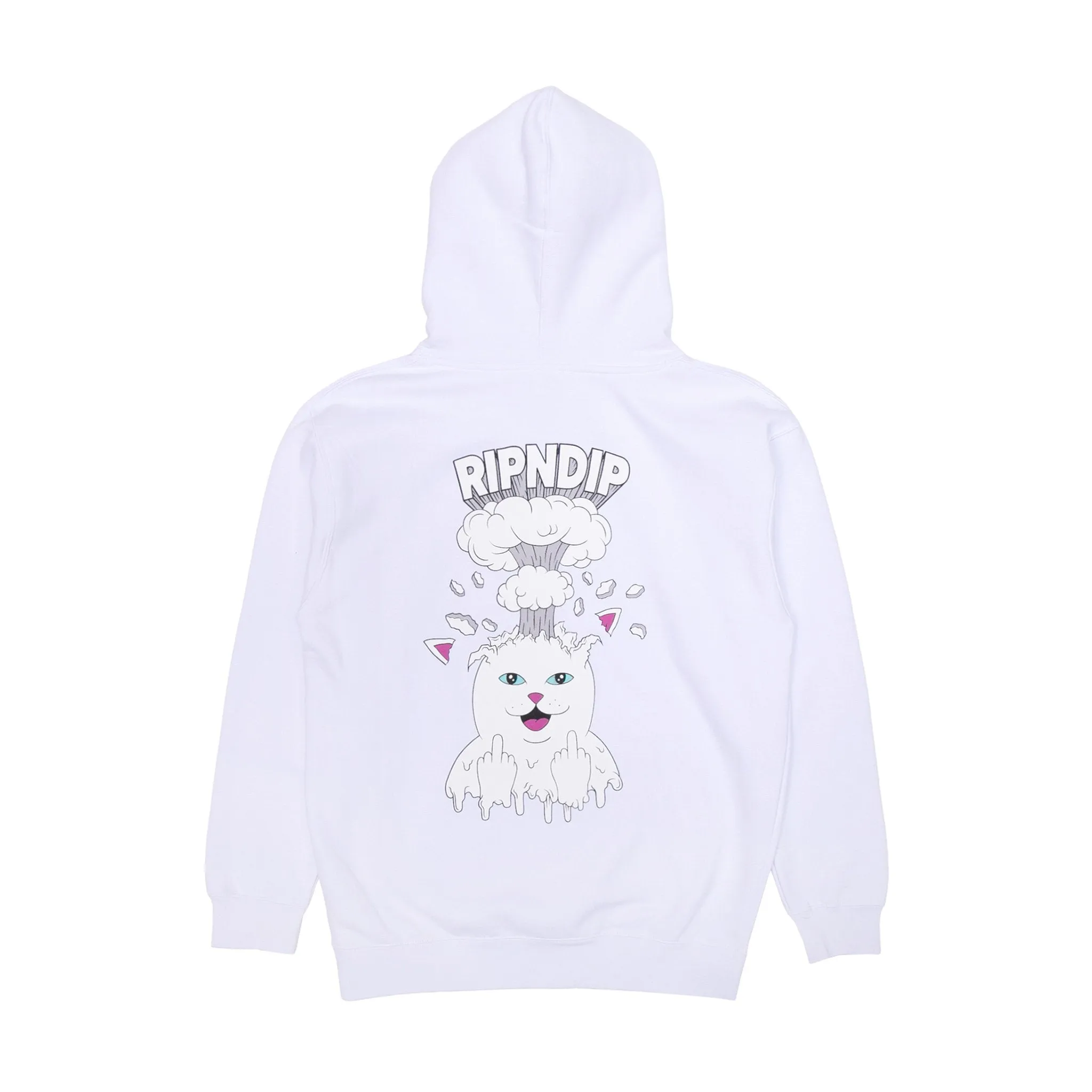 Mind Blown Hoodie (White)