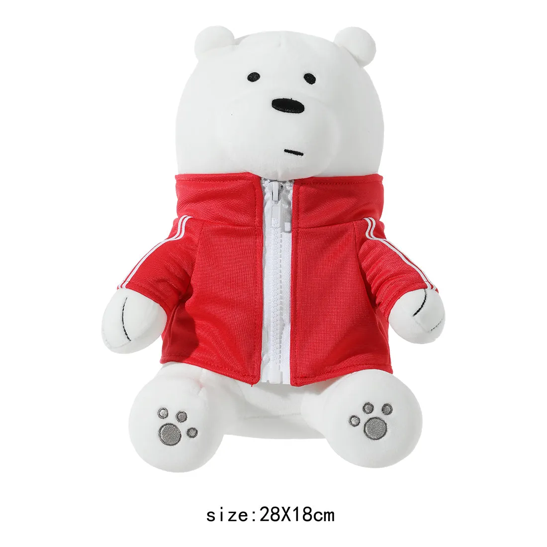 MINISO We Bare Bear Collection Sportswear Plush Toy