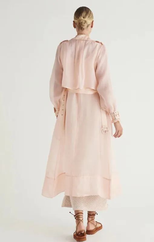 MOS - Clio Trench Coat - Blush - last one