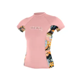 O'Neill Girls Premium Rash Vest Short Sleeved