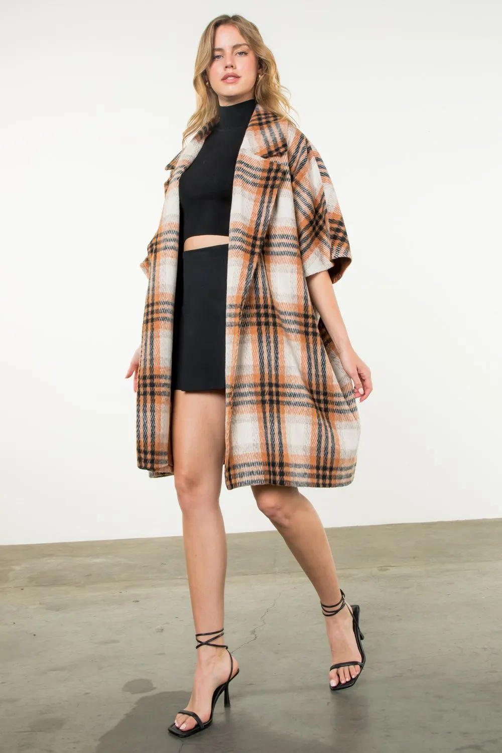 Plaid Coat