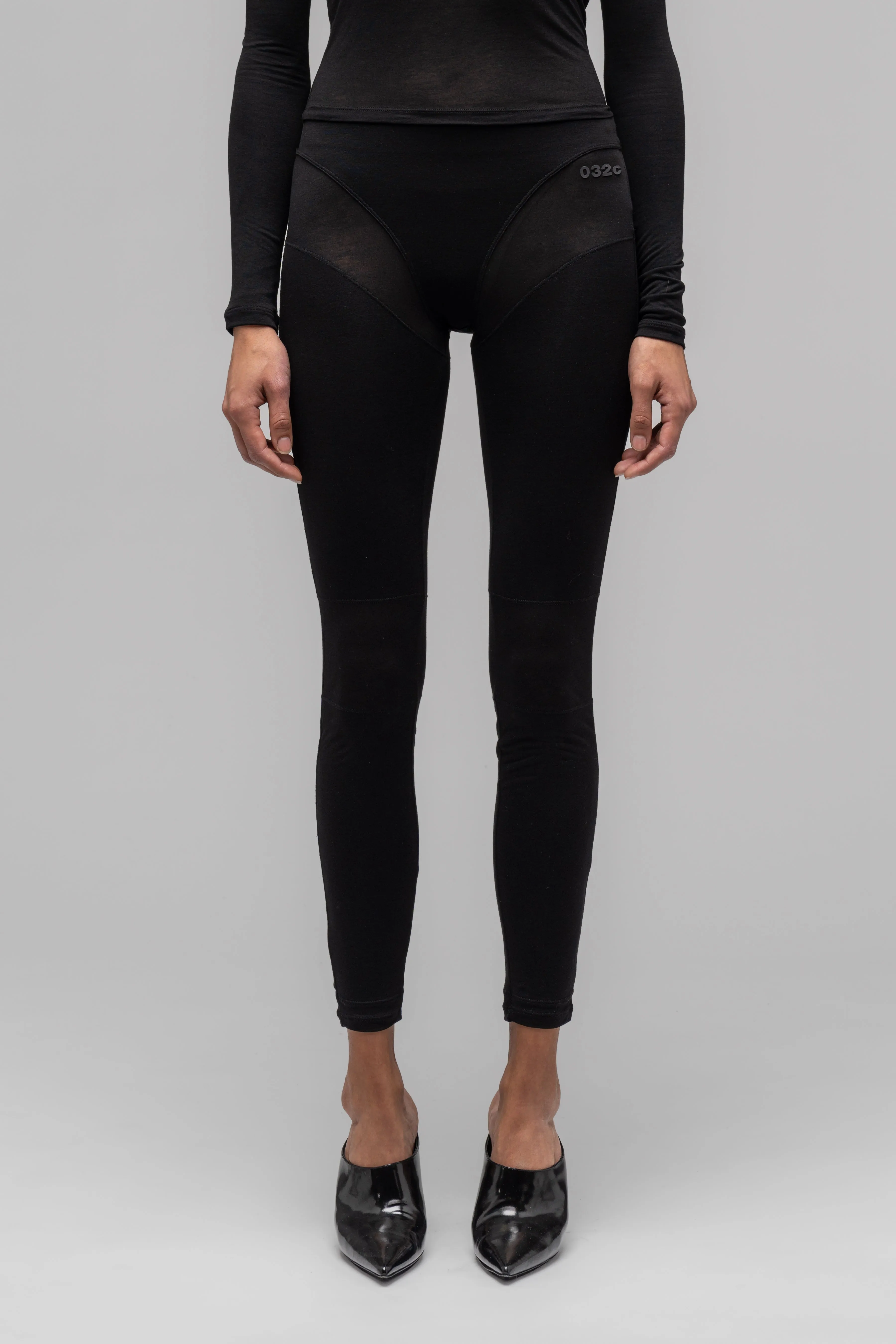 "PILATES MOM" LAYERED LEGGINGS