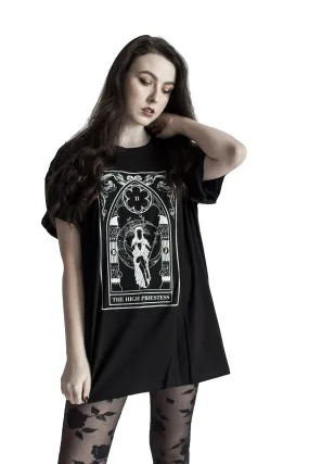 "The High Priestess" Tarot Card T-Shirt