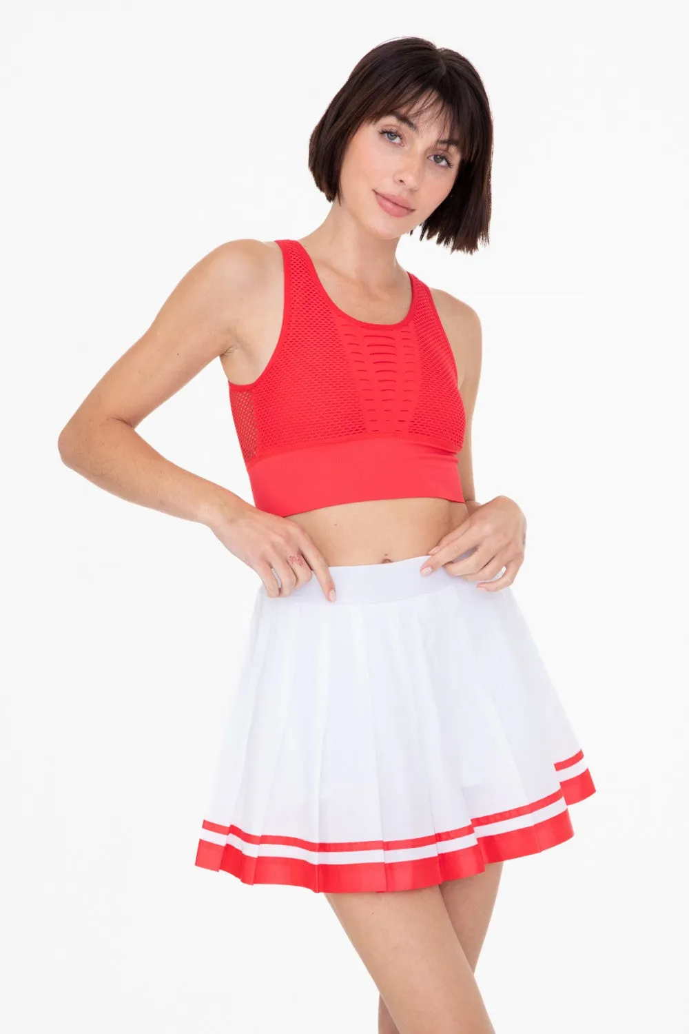 Seamless Laser Cut Sports Bra