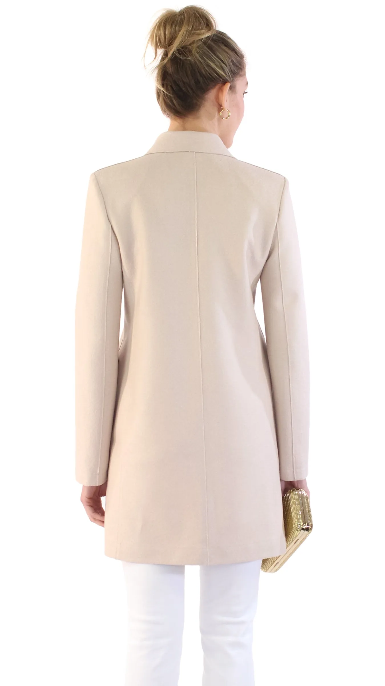 Short Coat - Cream