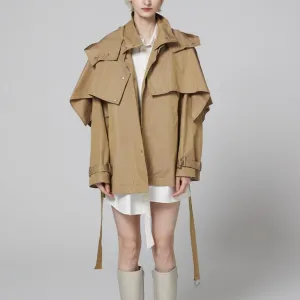 Short trench coat