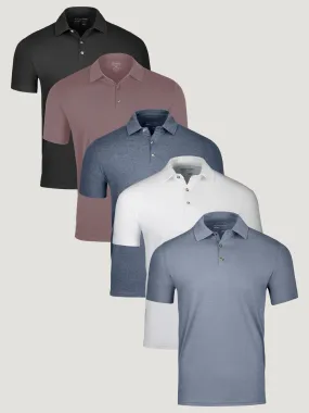 Summer Foundation Polo 5-Pack