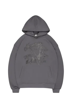 TEMPTING HOODIE STONE GREY