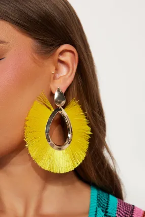 That Summer Feeling Earrings - Yellow