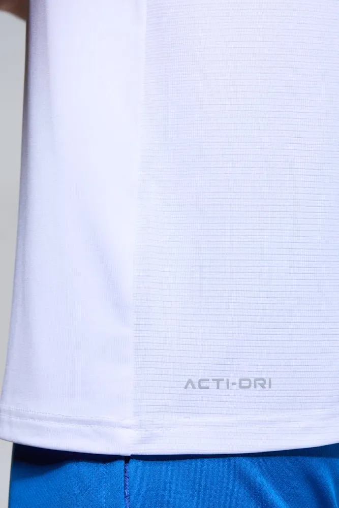 White Racket Sports Tee